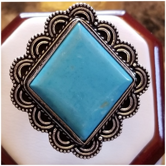 Jewelry - Genuine Sleeping Beauty Turquoise Ring Size 6